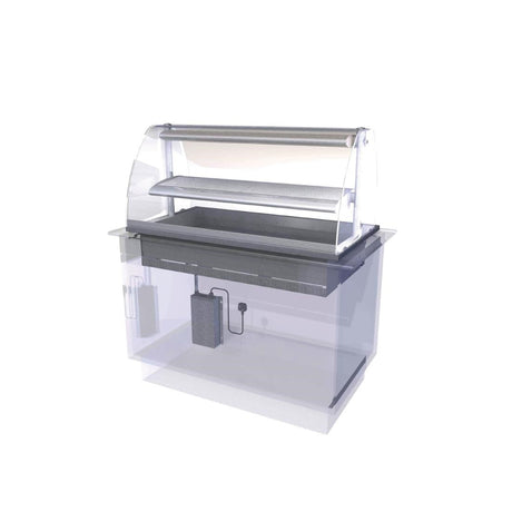 CW616 Designline Drop In Heated Serve Over Counter HDL3 JD Catering Equipment Solutions Ltd