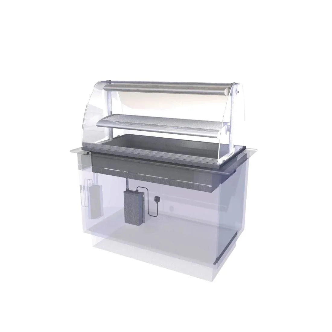 CW616 Designline Drop In Heated Serve Over Counter HDL3 - JD Catering Equipment Solutions Ltd