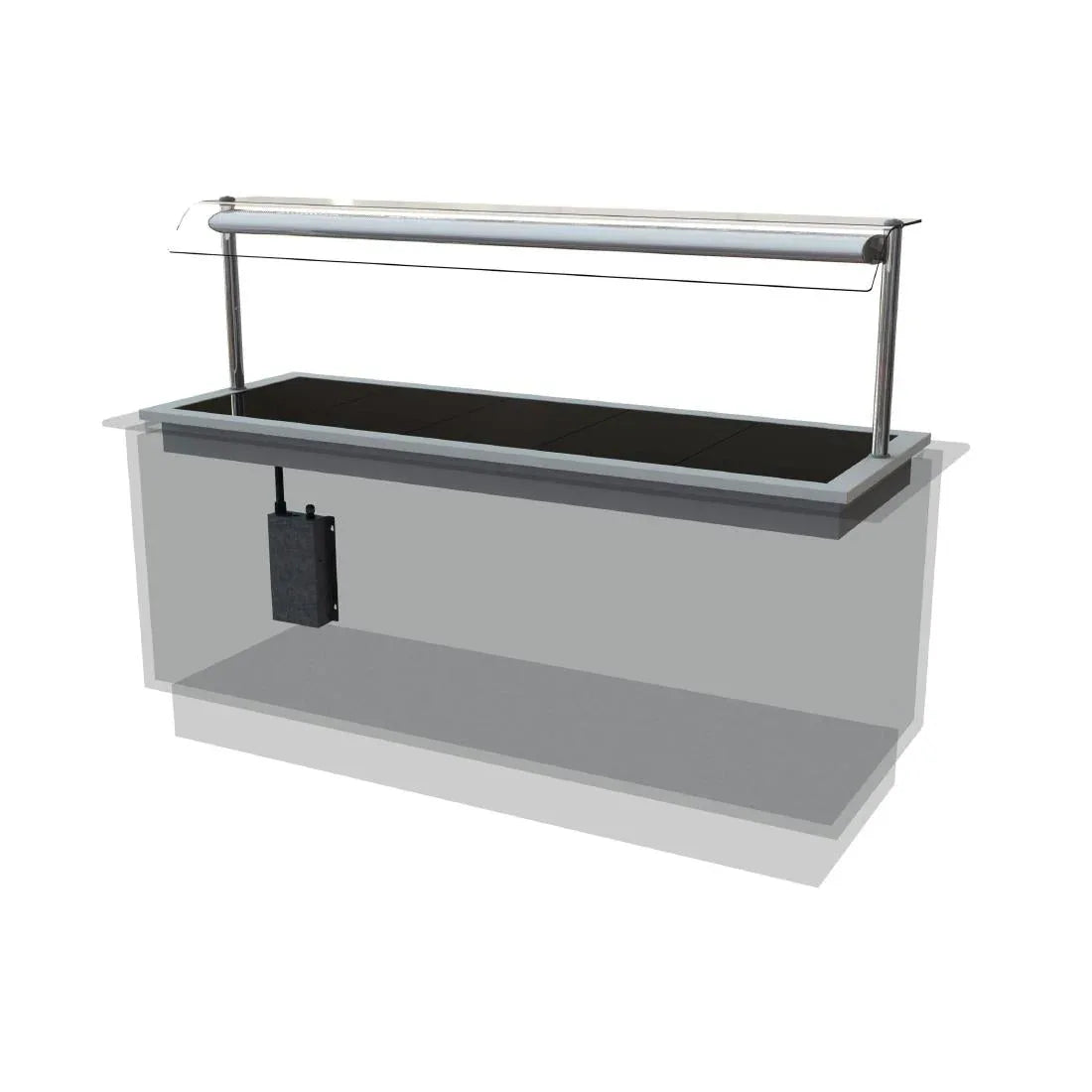CW620 Designline Drop In Ceran Glass Hotplate HP5 - JD Catering Equipment Solutions Ltd