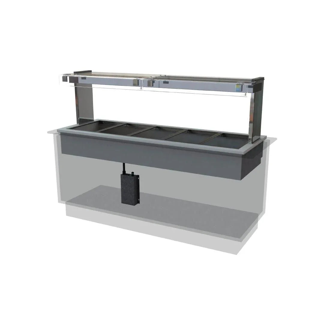 CW636 Kubus Drop In Dry Heat Bain Marie KHBM5 - JD Catering Equipment Solutions Ltd