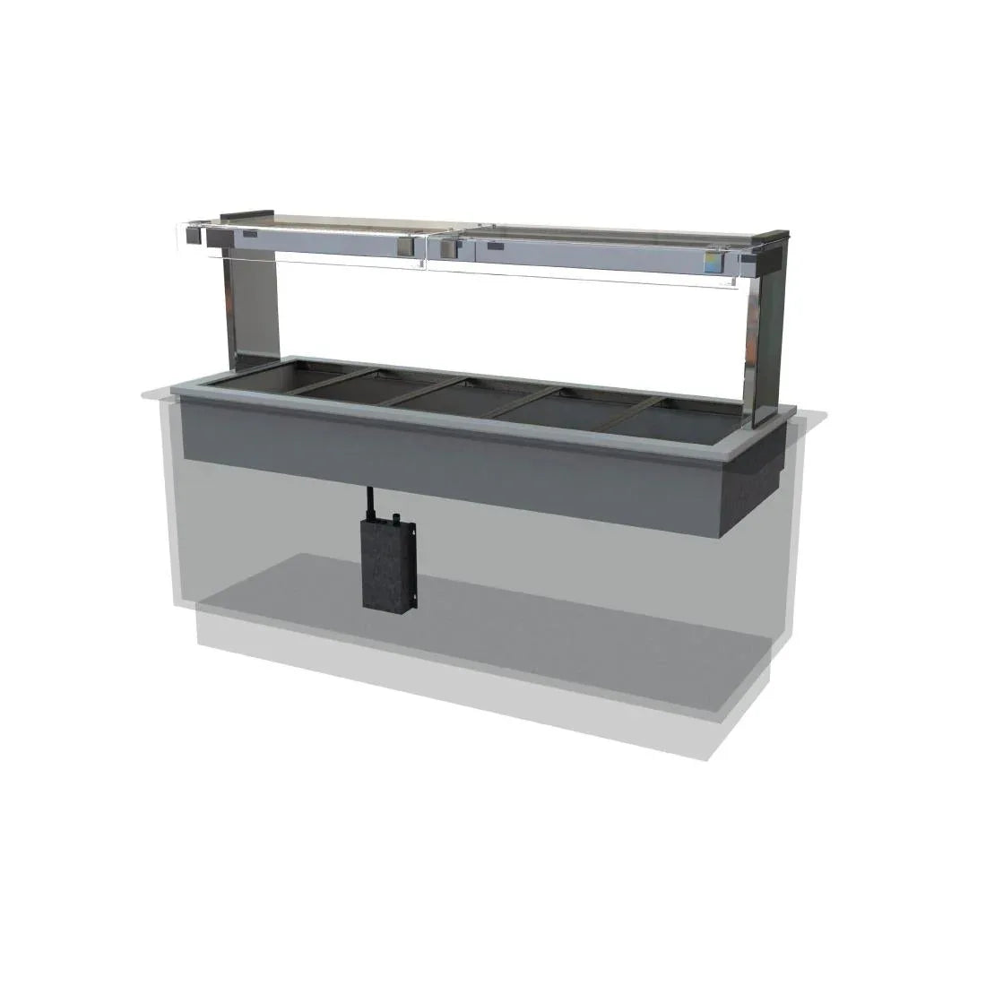 CW636 Kubus Drop In Dry Heat Bain Marie KHBM5 - JD Catering Equipment Solutions Ltd