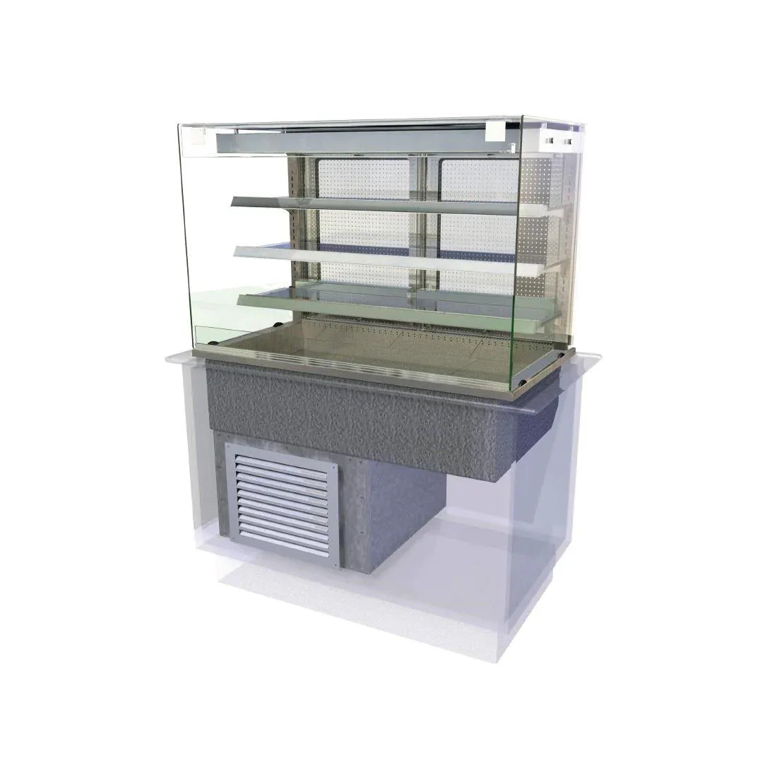 CW647 Kubus Drop In Multideck Self Service 1525mm KMDR4HT - JD Catering Equipment Solutions Ltd
