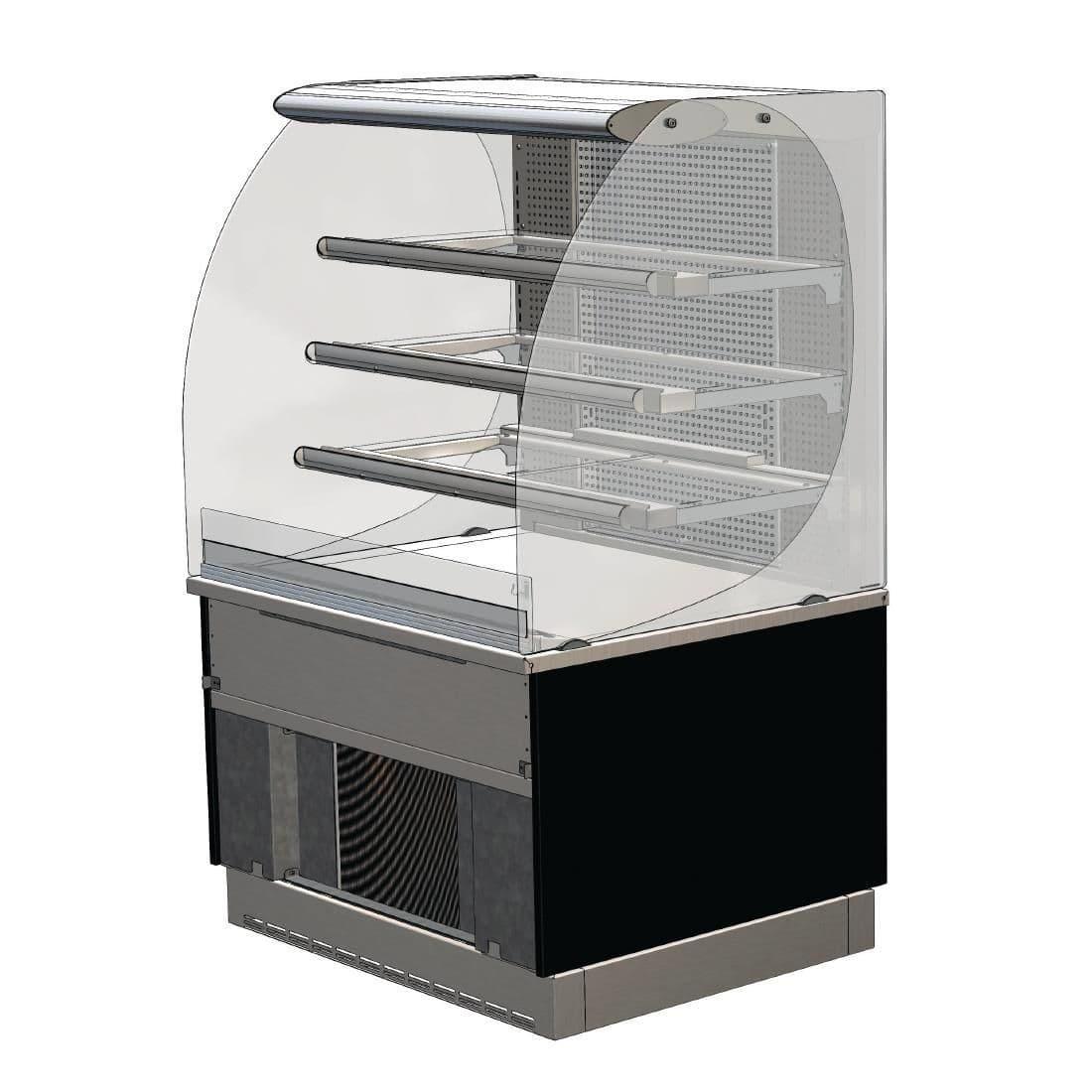 CW660 Designline Drop In Slimline Multideck with Rear Door 600mm - JD Catering Equipment Solutions Ltd