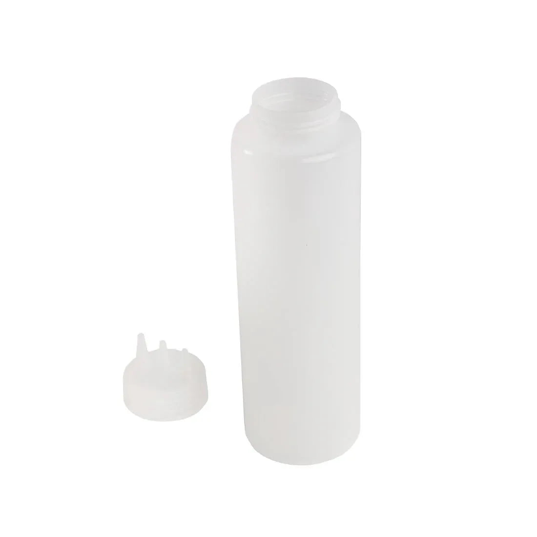 CW726 Vogue Clear 3 Noz zle Squeeze Bottle 36oz - JD Catering Equipment Solutions Ltd