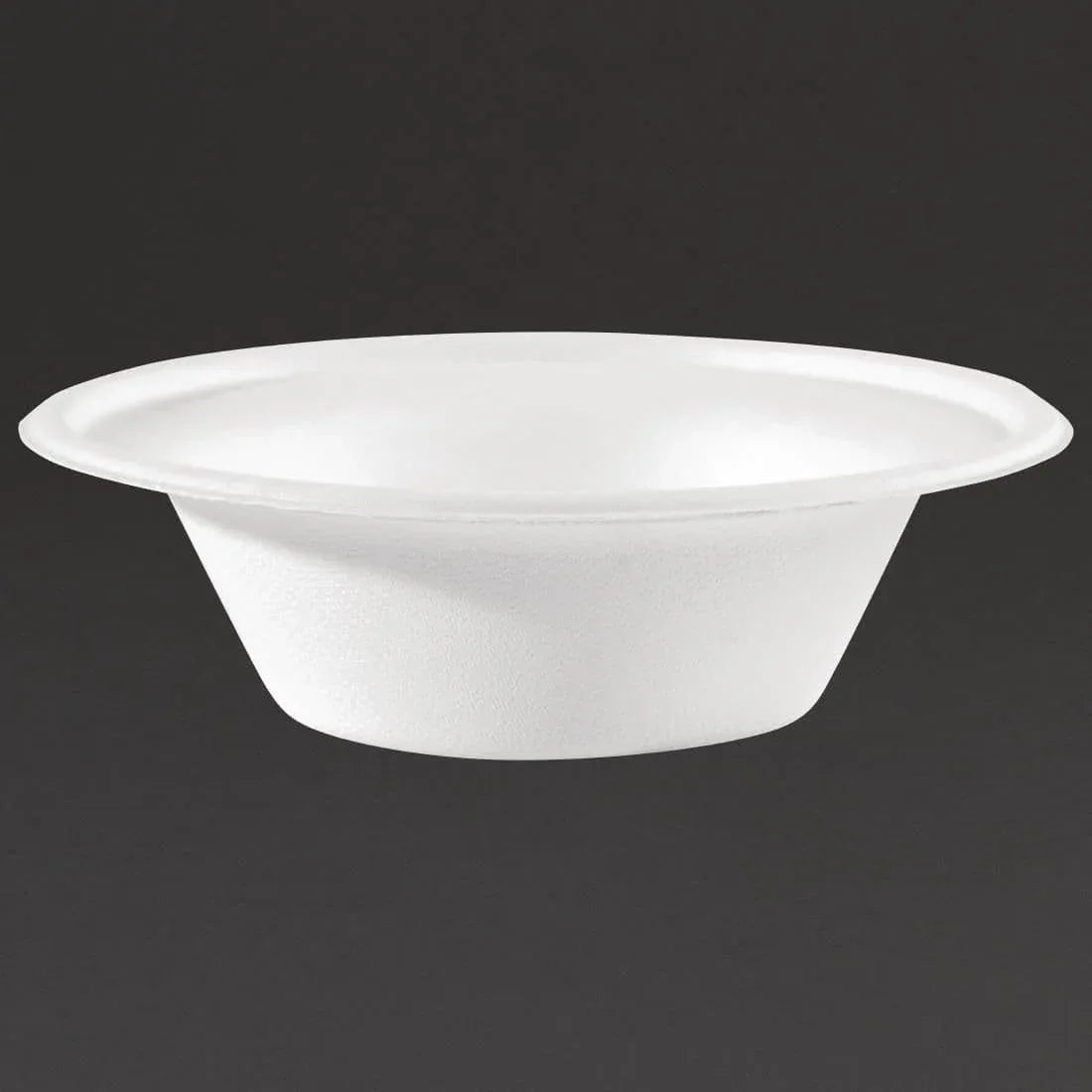 CW906 Fiesta Green Compostable Bagasse Bowls Round 10oz (Pack of 50) - JD Catering Equipment Solutions Ltd