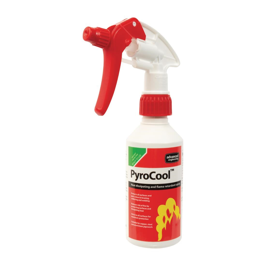 CX027 PyroCool Heat Dissipating and Flame Retardant Spray Ready To Use 250ml JD Catering Equipment Solutions Ltd