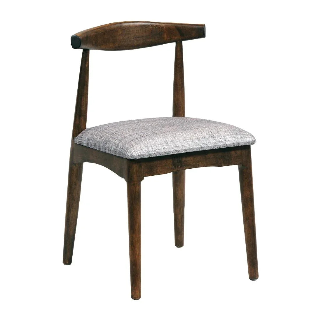 CX437 Austin Dining Chair Vintage with Helbeck Charcoal Seat (Pack of 2) JD Catering Equipment Solutions Ltd