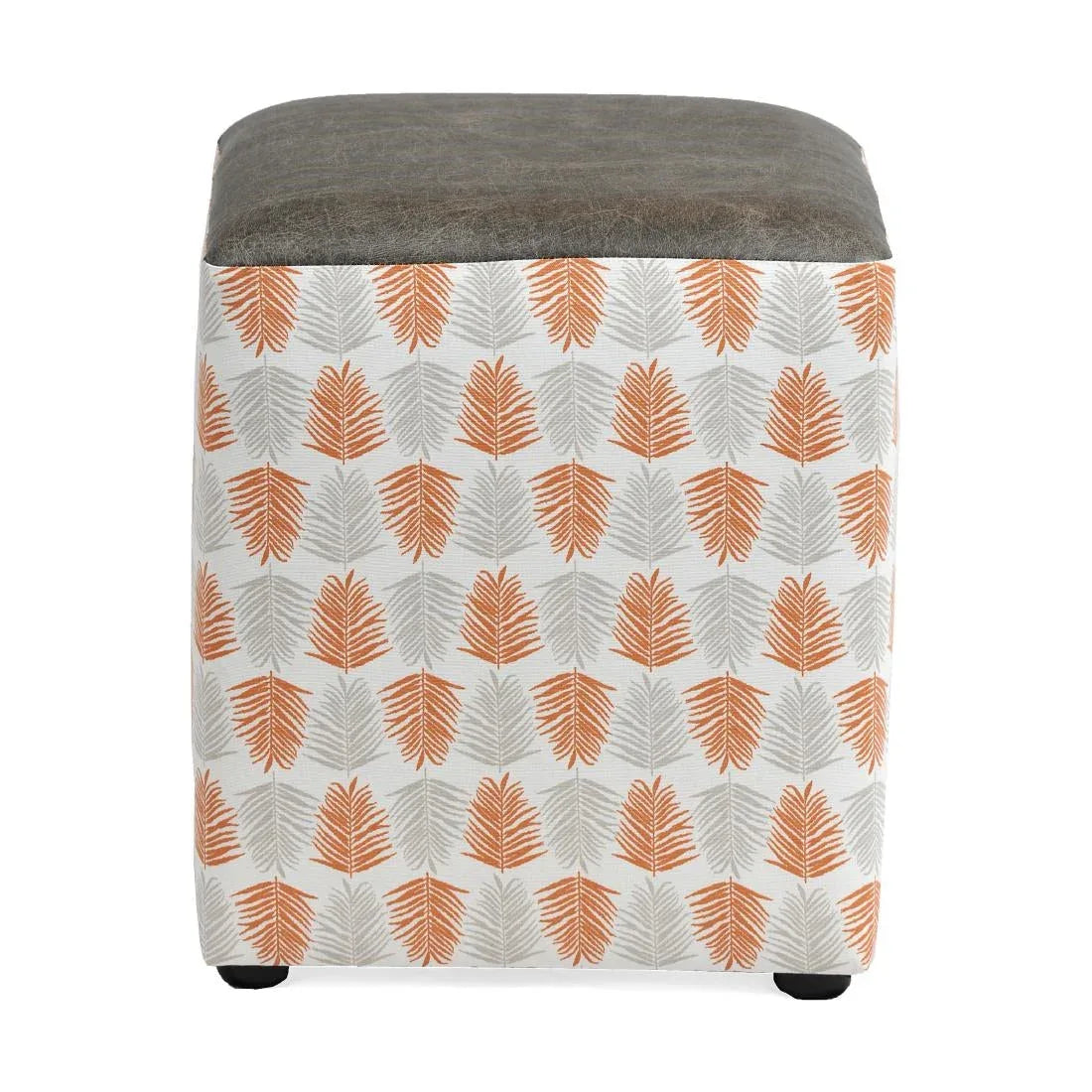 CX455 Alfresco Cube Ash Stool Mandarin (Pack of 2) - JD Catering Equipment Solutions Ltd