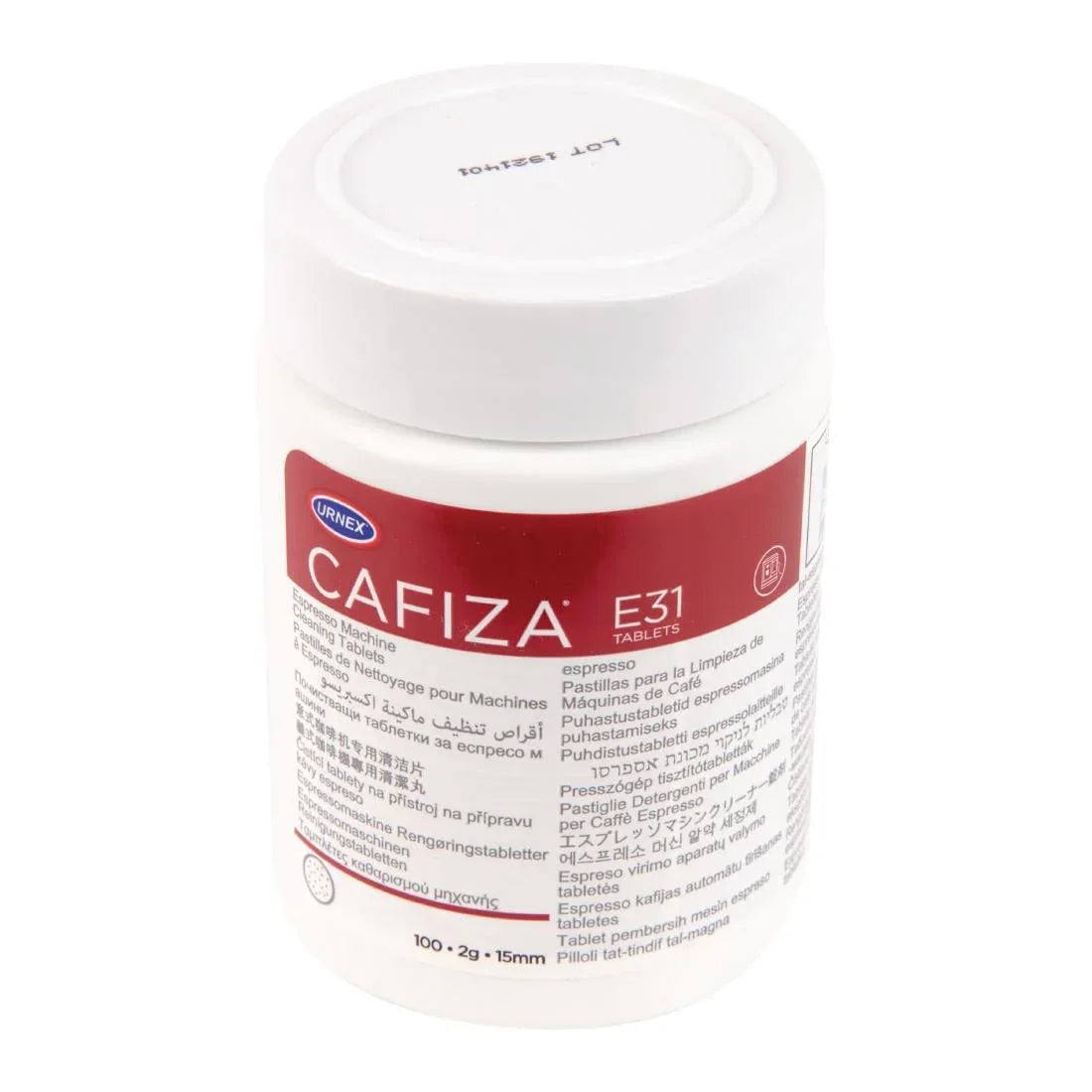 CX503 Urnex Cafiza E31 Espresso Machine Cleaner Tablets 2g (Pack of 100) JD Catering Equipment Solutions Ltd