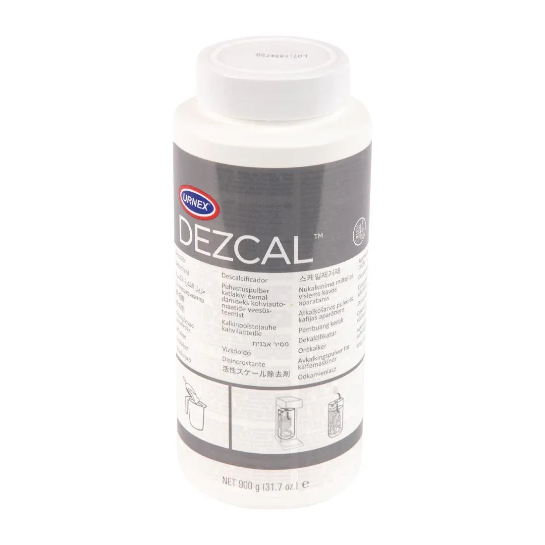 CX506 Urnex Dezcal Activated Scale Remover Powder 900g - JD Catering Equipment Solutions Ltd