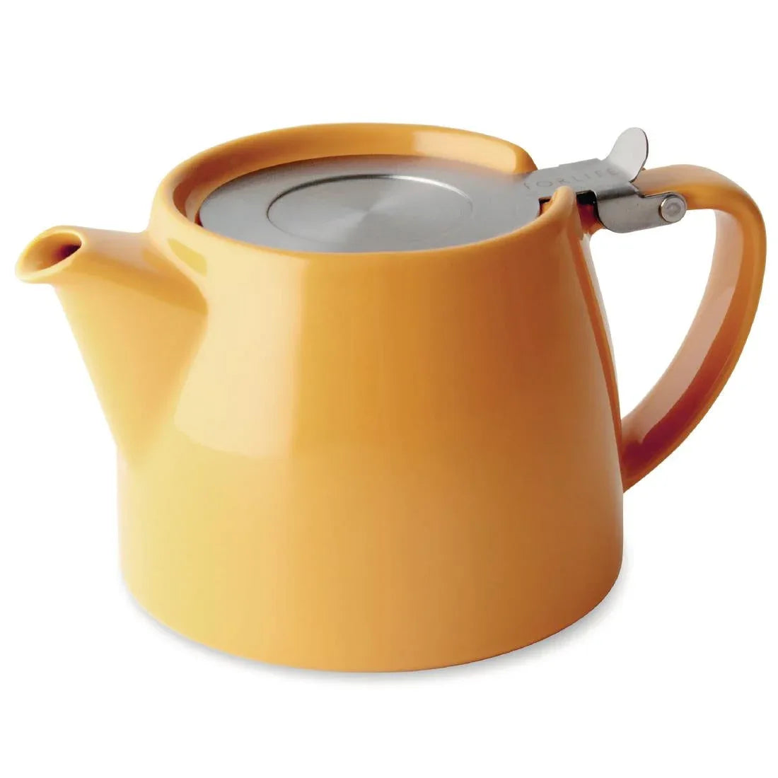 CX585 Forlife Stump Teapot Mandarin 530ml - JD Catering Equipment Solutions Ltd