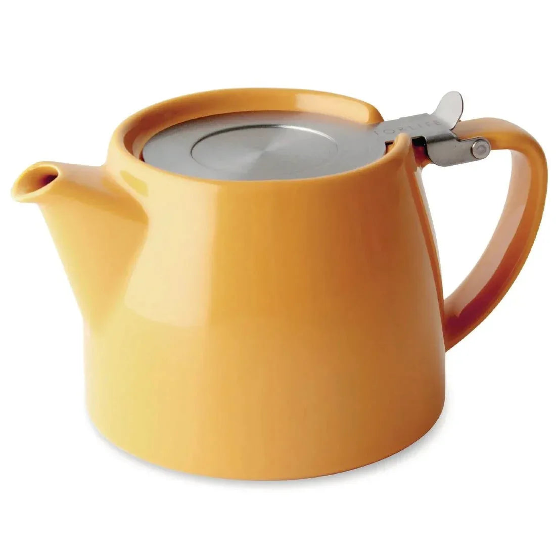 CX585 Forlife Stump Teapot Mandarin 530ml - JD Catering Equipment Solutions Ltd