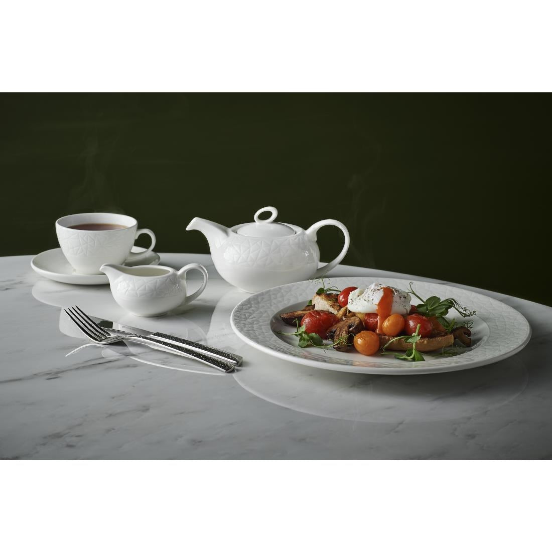 CX613 Churchill Alchemy Abstract Saucers 127mm (Pack of 12) JD Catering Equipment Solutions Ltd