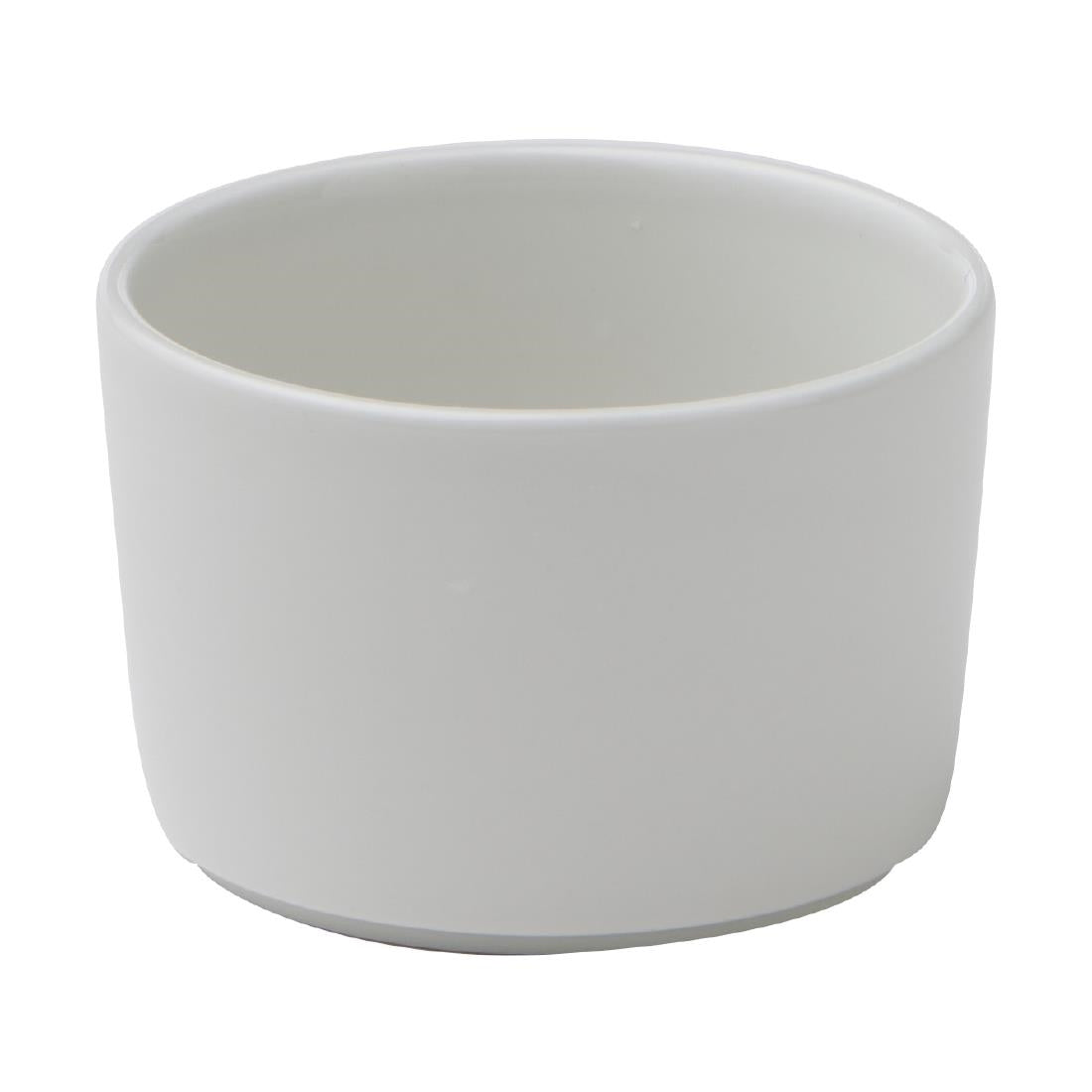 CX629 Churchill Super Vitrified Nourish Straight Sided Small Bowls White 8oz (Pack of 12) JD Catering Equipment Solutions Ltd