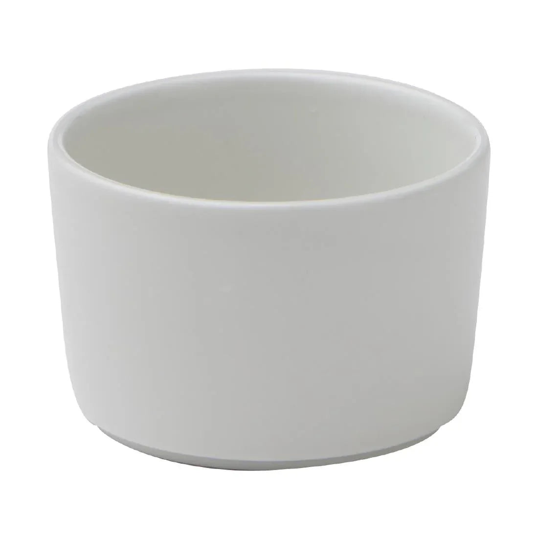 CX629 Churchill Super Vitrified Nourish Straight Sided Small Bowls White 8oz (Pack of 12) - JD Catering Equipment Solutions Ltd