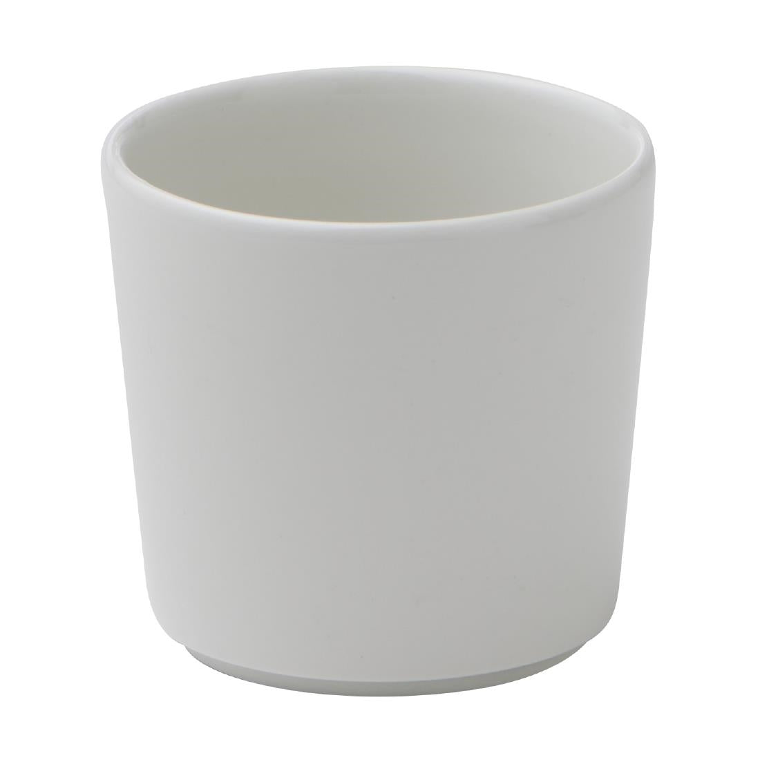 CX630 Churchill Super Vitrified Nourish Straight Sided Chip Mug White 10.5oz (Box 12) JD Catering Equipment Solutions Ltd