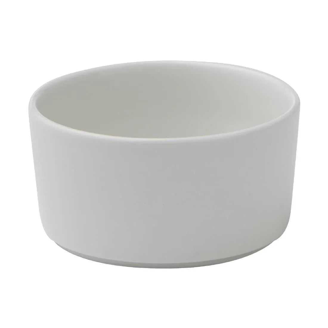 CX633 Churchill Super Vitrified Nourish Straight Sided Soup Bowls White 15oz (Pack of 12) - JD Catering Equipment Solutions Ltd