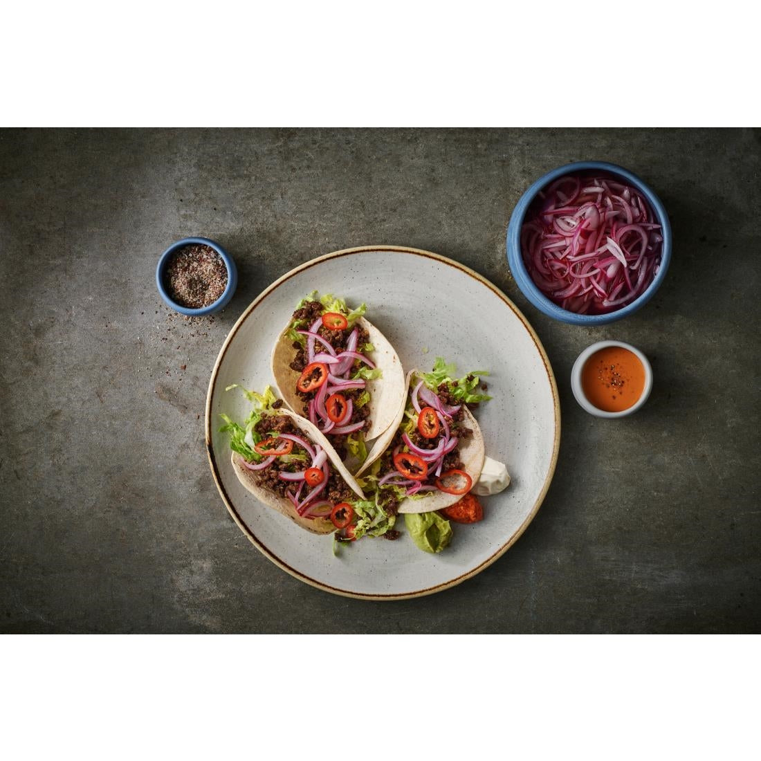 CX648 Churchill Stonecast Raw Evolve Coupe Plates Grey 260mm (Pack of 12) JD Catering Equipment Solutions Ltd