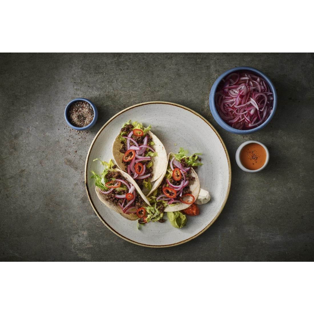 CX648 Churchill Stonecast Raw Evolve Coupe Plates Grey 260mm (Pack of 12) JD Catering Equipment Solutions Ltd