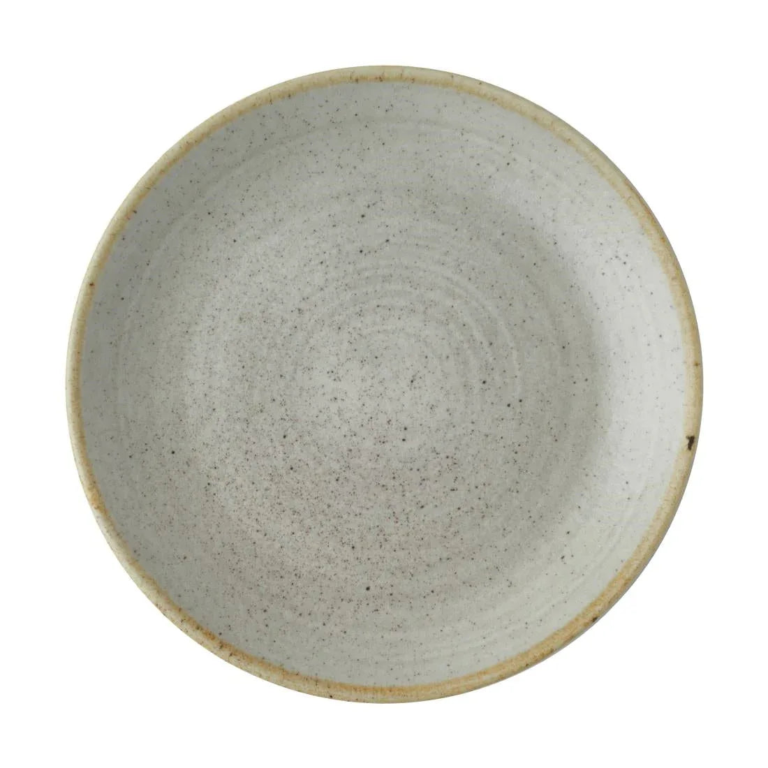 CX652 Churchill Stonecast Raw Evolve Coupe Plates Grey 165mm (Pack of 12) - JD Catering Equipment Solutions Ltd