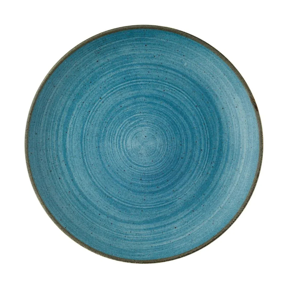 CX658 Churchill Stonecast Raw Evolve Coupe Plates Teal 260mm (Pack of 12) - JD Catering Equipment Solutions Ltd