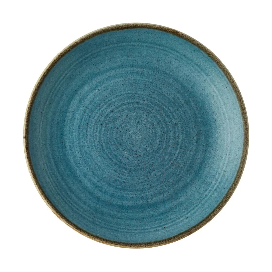 CX663 Churchill Stonecast Raw Evolve Coupe Plates Teal 220mm (Pack of 12) - JD Catering Equipment Solutions Ltd