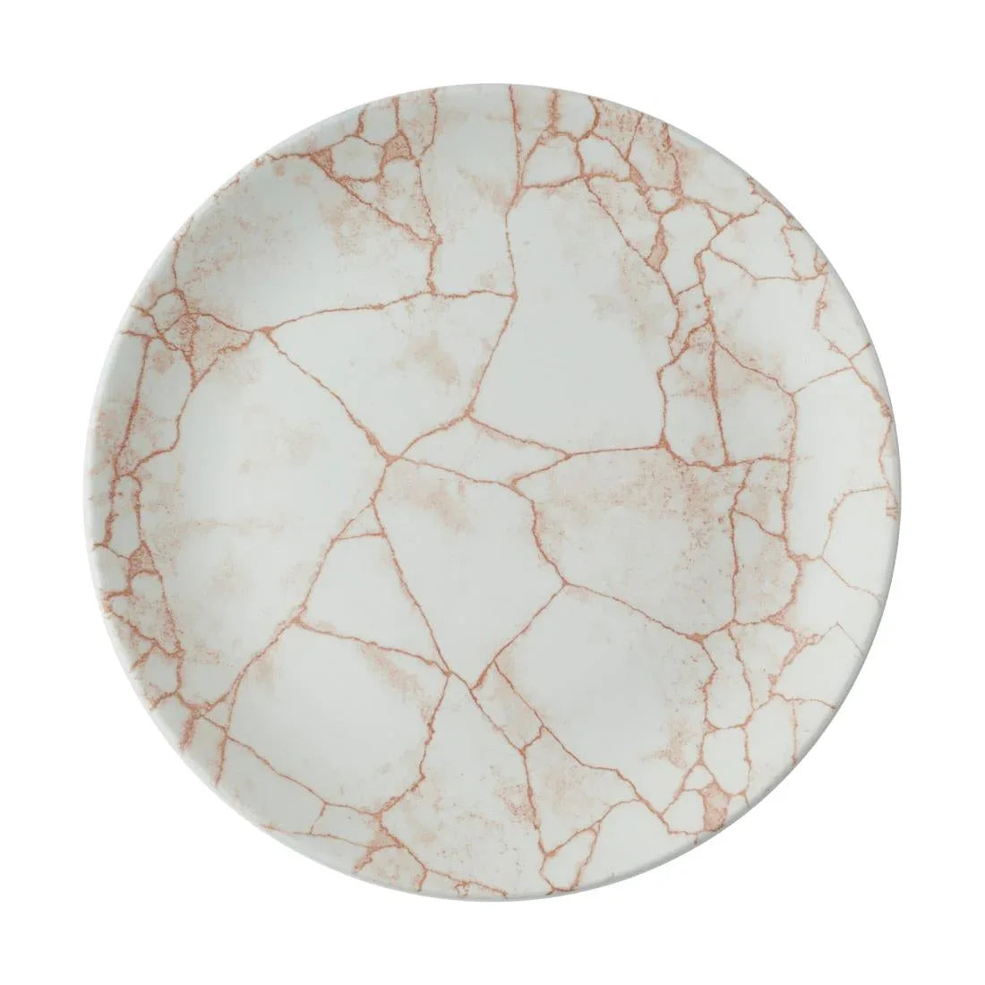 CX678 Churchill Studio Prints Kintsugi Evolve Coupe Plates Coral 260mm(Pack of 12) - JD Catering Equipment Solutions Ltd