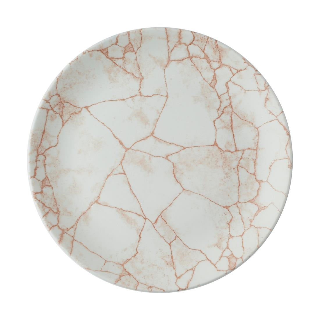 CX678 Churchill Studio Prints Kintsugi Evolve Coupe Plates Coral 260mm(Pack of 12) JD Catering Equipment Solutions Ltd