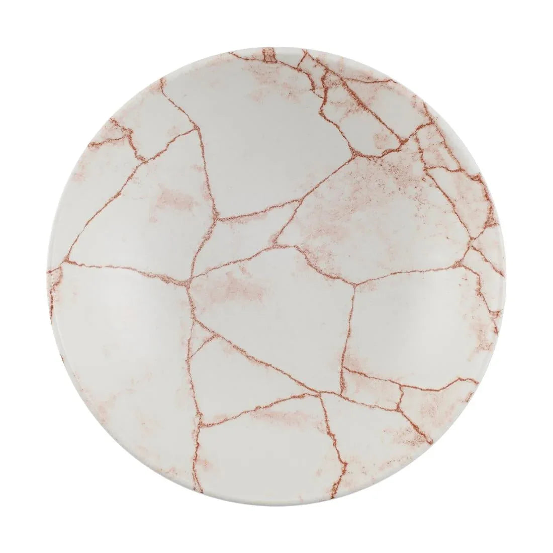 CX680 Churchill Studio Prints Kintsugi Evolve Coupe Bowls Coral 184mm (Pack of 12) - JD Catering Equipment Solutions Ltd