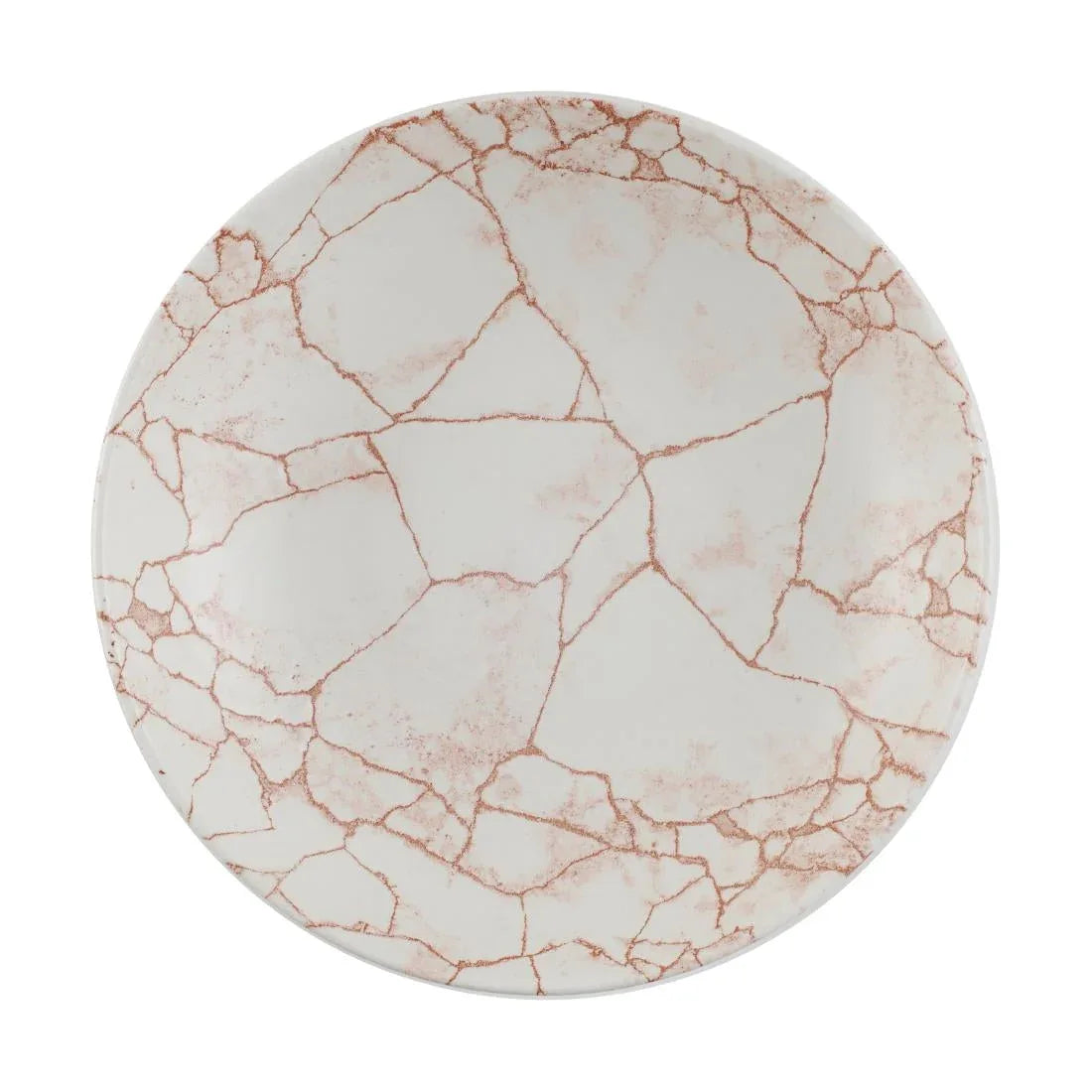 CX681 Churchill Studio Prints Kintsugi Evolve Coupe Bowls Coral 248mm (Pack of 12) - JD Catering Equipment Solutions Ltd