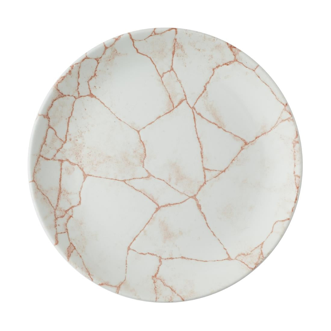 CX682 Churchill Studio Prints Kintsugi Evolve Coupe Plates Coral 220mm(Pack of 12) JD Catering Equipment Solutions Ltd