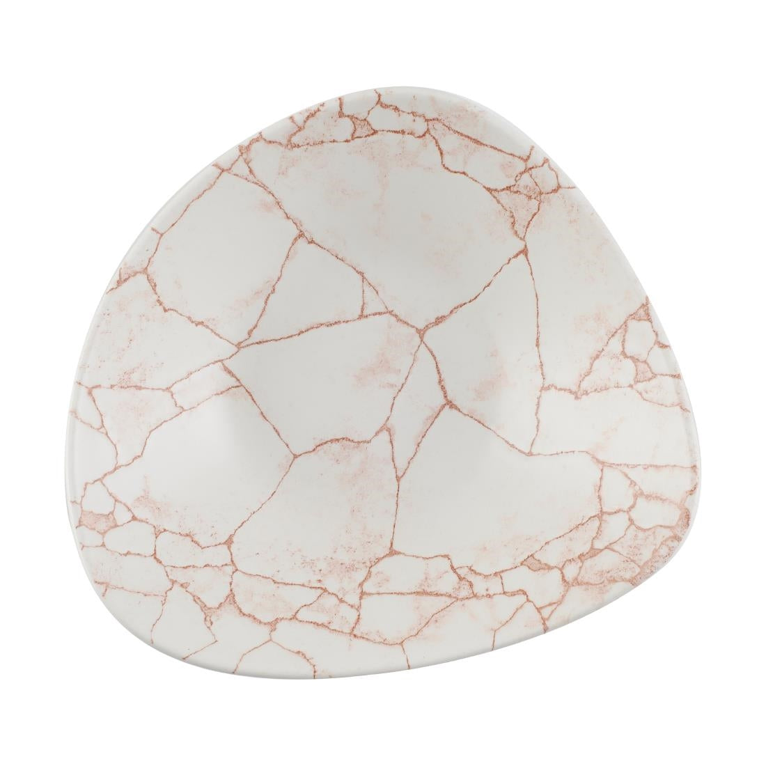 CX687 Churchill Studio Prints Kintsugi Lotus Bowls Coral 228mm (Pack of 12) JD Catering Equipment Solutions Ltd