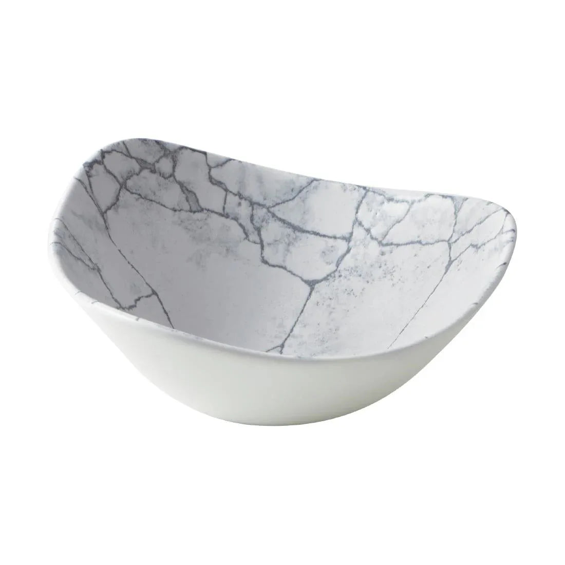 CX695 Churchill Studio Prints Kintsugi Pearl Lotus Bowls Grey 178mm (Pack of 12) - JD Catering Equipment Solutions Ltd