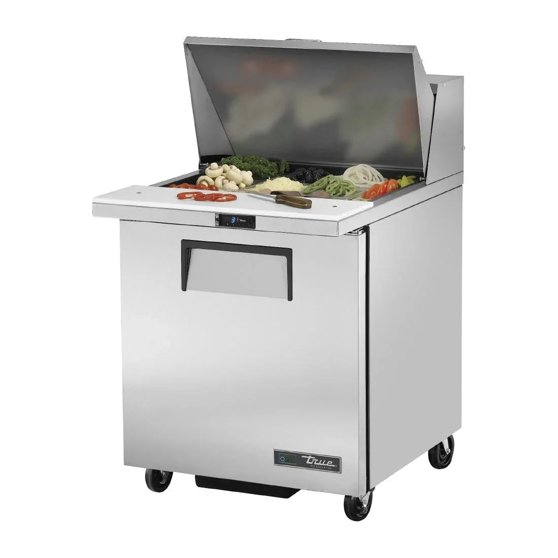 CX713 True Single Door Refrigerated Prep Table TSSU-27-12M-C-HC - JD Catering Equipment Solutions Ltd