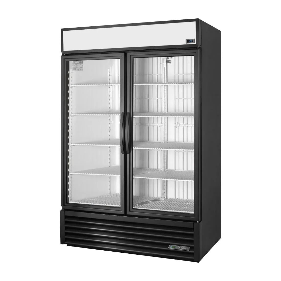 CX714 True Upright Retail Merchandiser Freezer GDM-43F-HC-TSL01 BLK - JD Catering Equipment Solutions Ltd