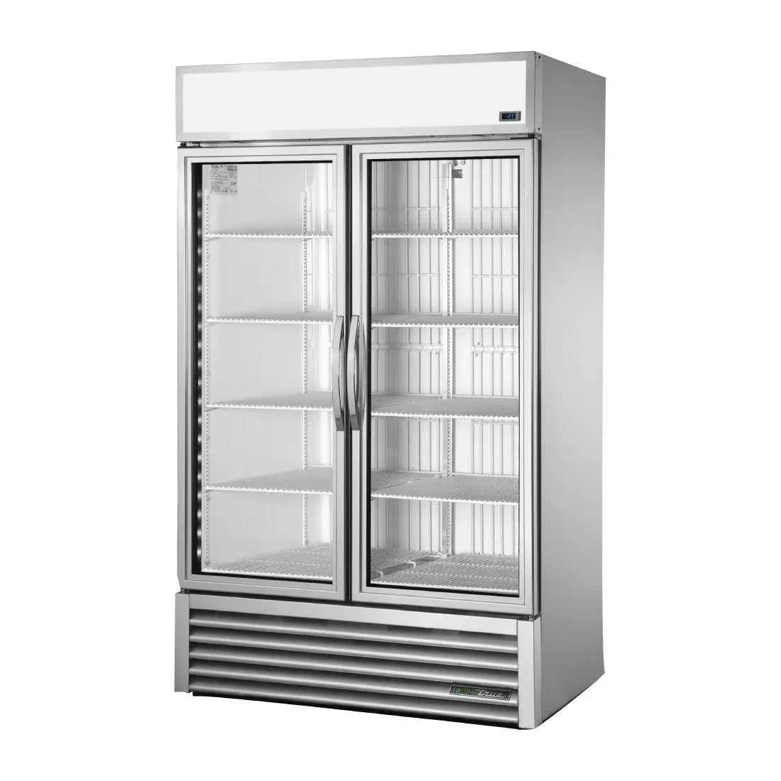 CX715 True Upright Retail Merchandiser Freezer GDM-43F-HC-TSL01 ALU - JD Catering Equipment Solutions Ltd