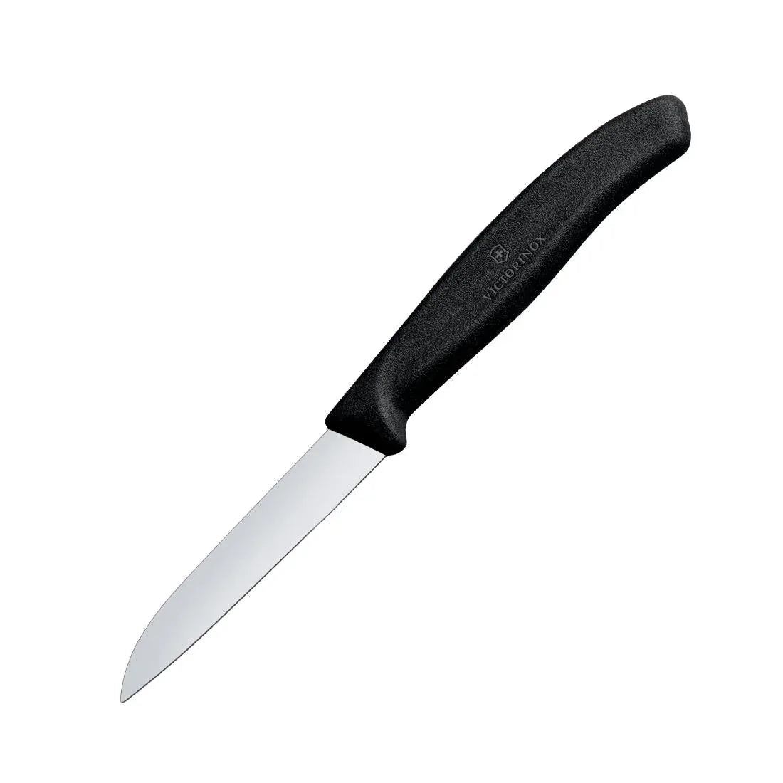 CX747 Paring Knife, Straight Blade 8cm Black - JD Catering Equipment Solutions Ltd