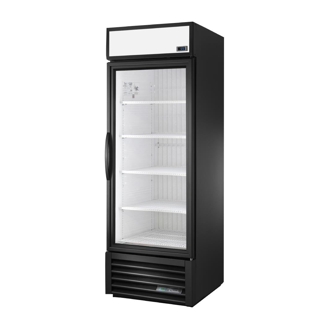 CX781 True Upright Retail Merchandiser Refrigerator Black Exterior JD Catering Equipment Solutions Ltd