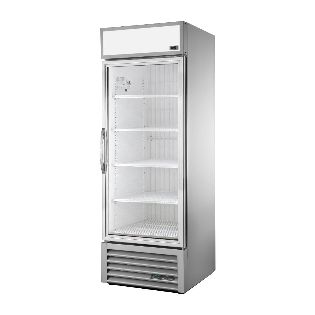 CX783 True Upright Retail Merchandiser Freezer Black Exterior JD Catering Equipment Solutions Ltd
