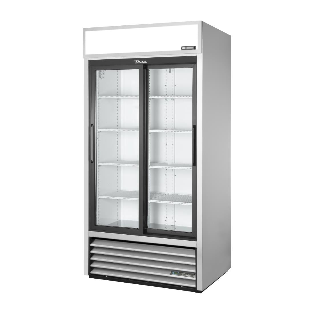 CX786 True Upright Retail Merchandiser Refrigerator GDM-33-HC-LD ALU JD Catering Equipment Solutions Ltd