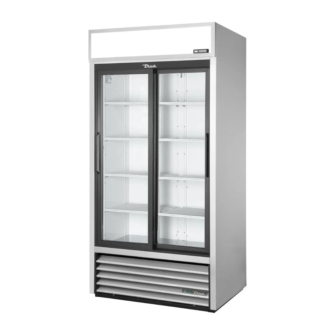 CX786 True Upright Retail Merchandiser Refrigerator GDM-33-HC-LD ALU - JD Catering Equipment Solutions Ltd