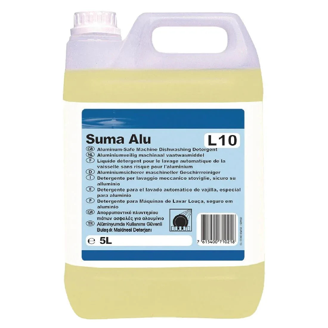 CX802 Suma Alu L10 Dishwasher Detergent Concentrate 5Ltr - JD Catering Equipment Solutions Ltd