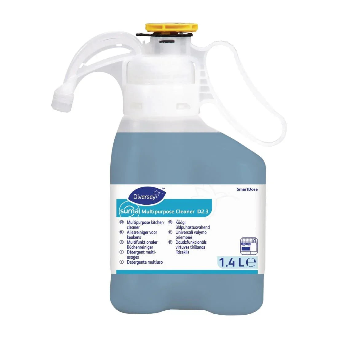 CX806 Suma SmartDose D2.3 Multi-Purpose Cleaner Super Concentrate 1.4Ltr - JD Catering Equipment Solutions Ltd