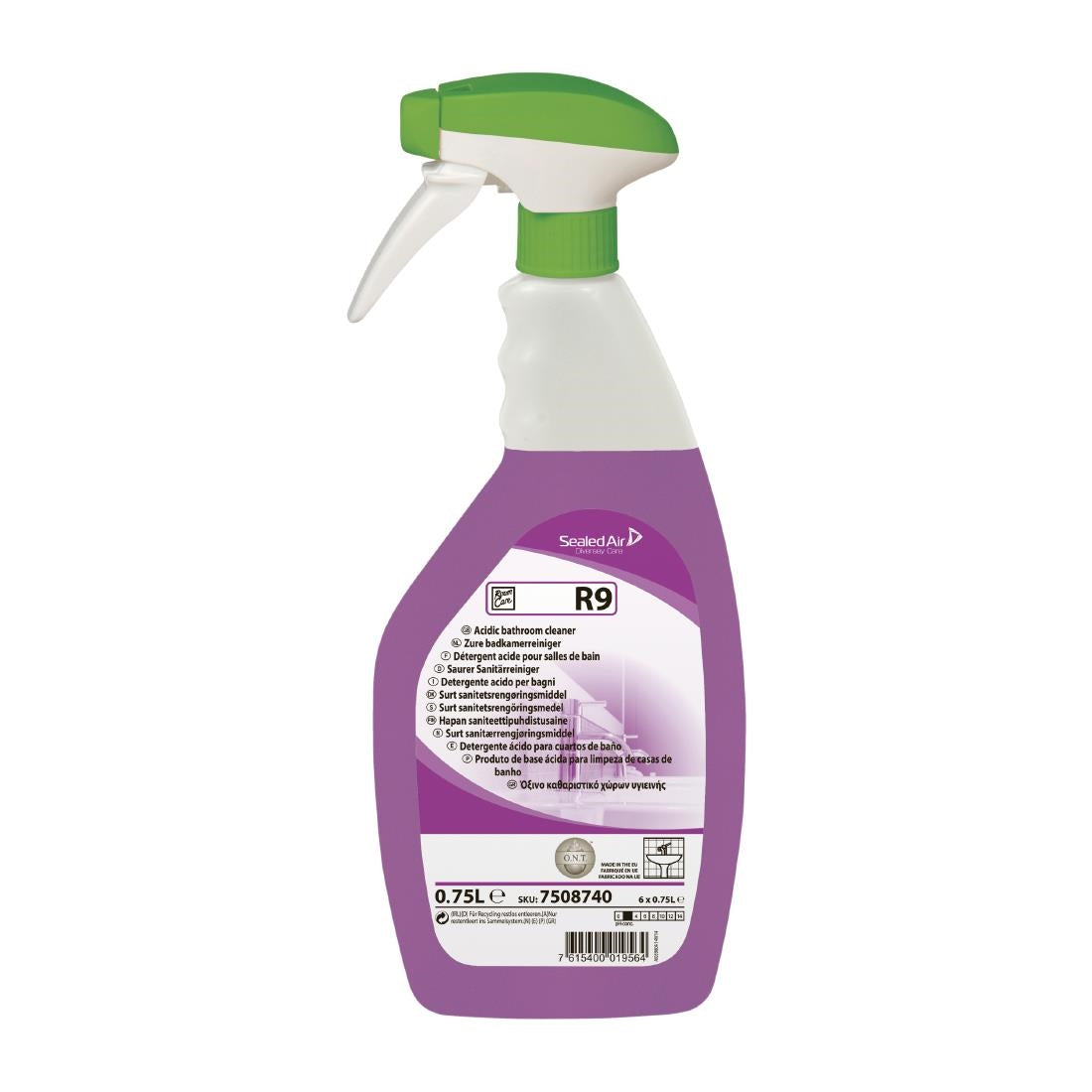 CX808 Room Care R9 Bathroom Cleaner Ready To Use 750ml JD Catering Equipment Solutions Ltd