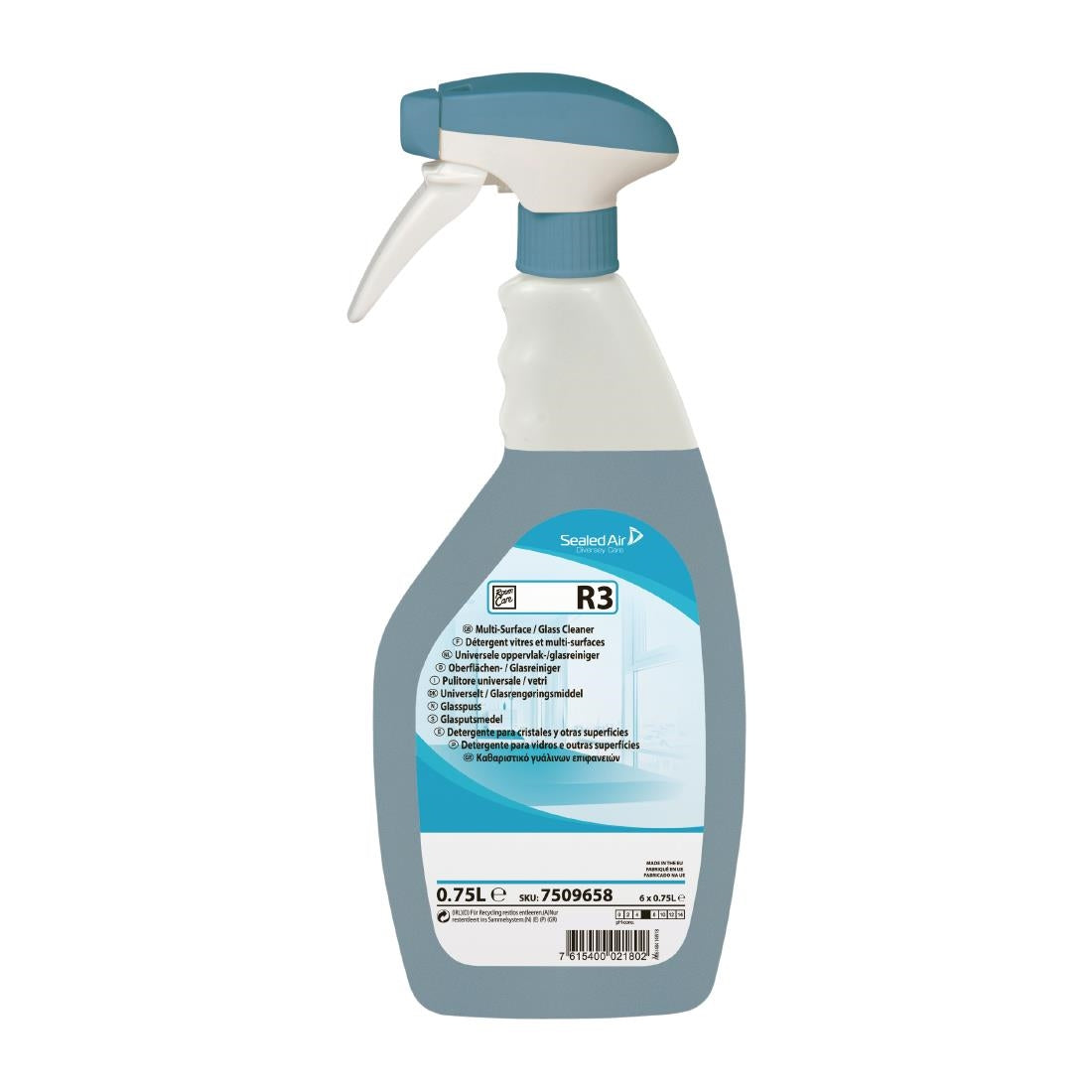 CX809 Room Care R3 Glass and Multi-Surface Cleaner Ready To Use 750ml JD Catering Equipment Solutions Ltd