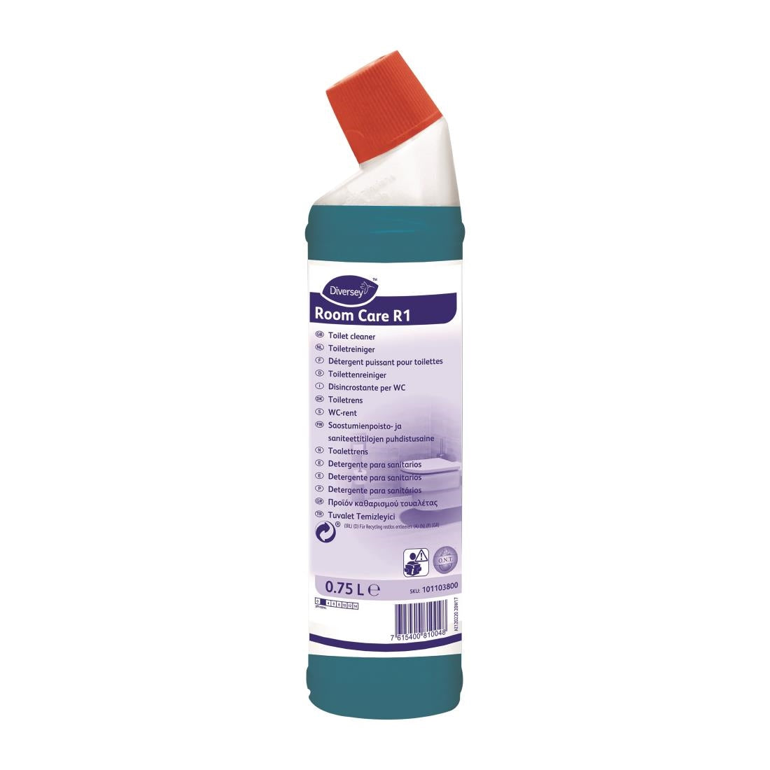 CX820 Room Care R1 Toilet Cleaner Ready To Use 750ml JD Catering Equipment Solutions Ltd