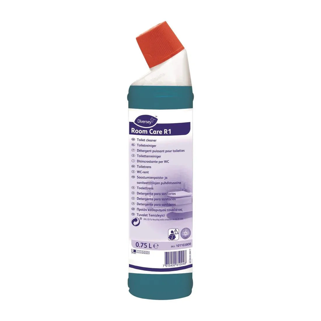 CX820 Room Care R1 Toilet Cleaner Ready To Use 750ml - JD Catering Equipment Solutions Ltd