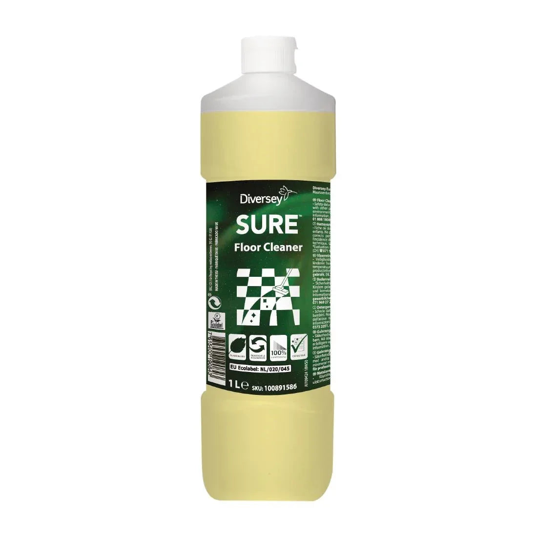 CX825 SURE Floor Cleaner Concentrate 1Ltr - JD Catering Equipment Solutions Ltd