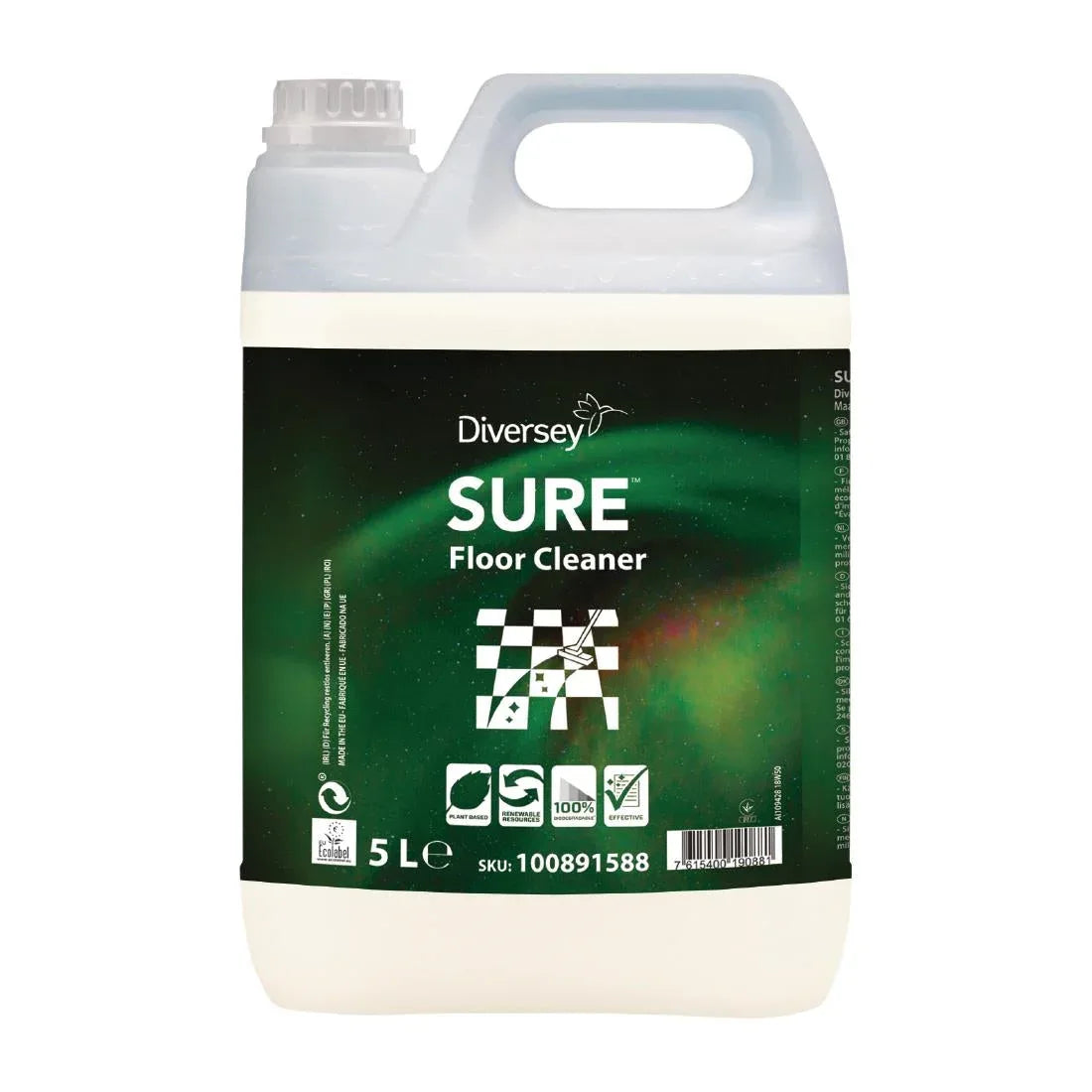 CX826 SURE Floor Cleaner Concentrate 5Ltr - JD Catering Equipment Solutions Ltd