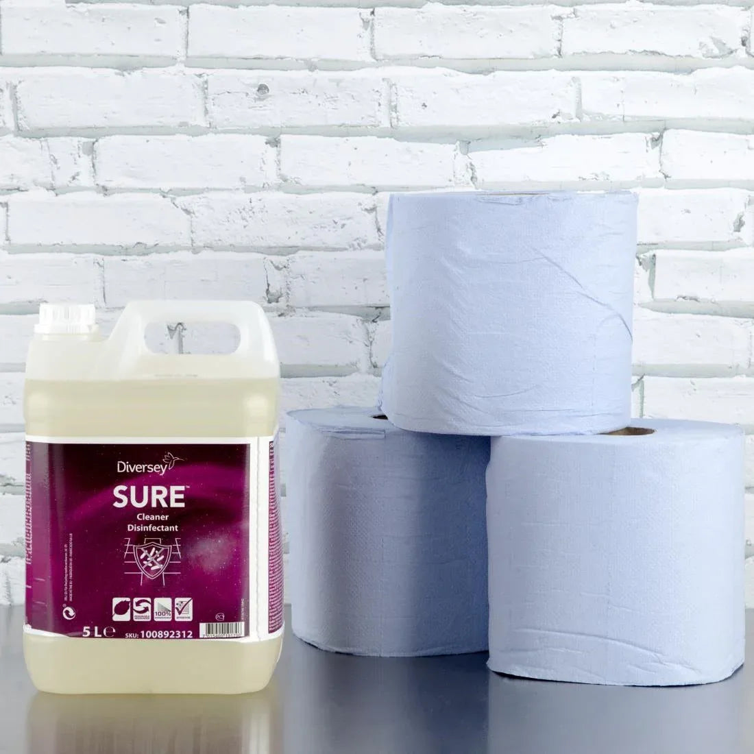 CX833 SURE Cleaner and Disinfectant Concentrate 5Ltr - JD Catering Equipment Solutions Ltd